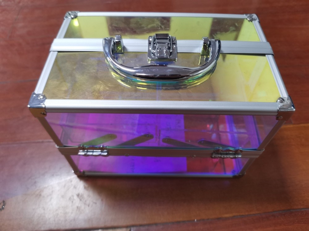 Acrylic Cosmetic Case with Transparent Trays