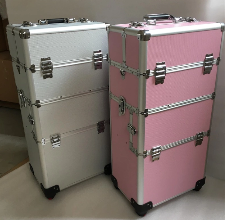 Professional Trolley Makup Case Train Case