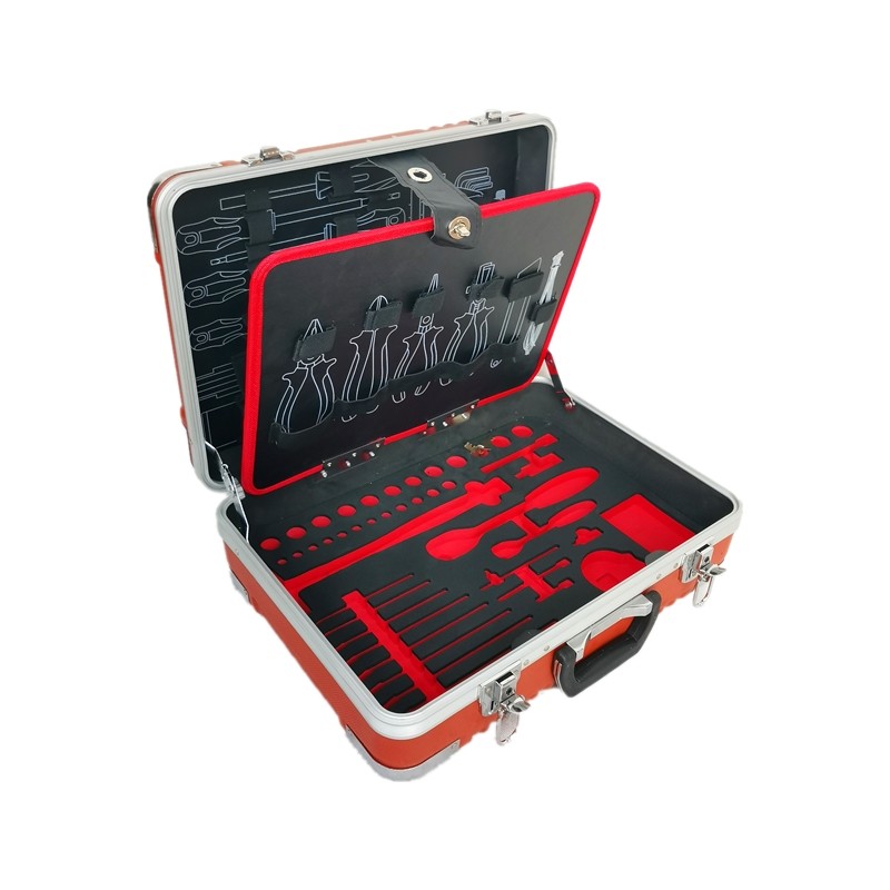 Red Ligh-duty ABS Case 